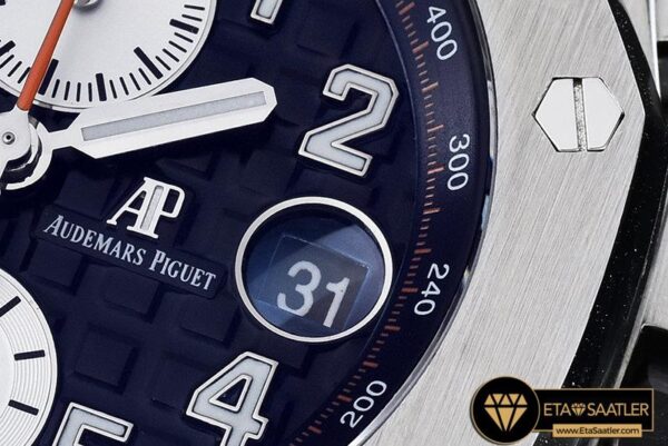 AP0374A – AP Royal Oak Chrono 26470 SSSS Blue A3126 – Noob modelleri