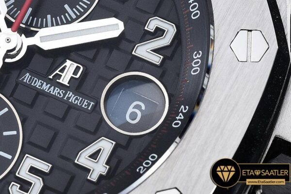 AP0374B – AP Royal Oak Chrono 26470 SSSS Black A3126 – Noob modelleri