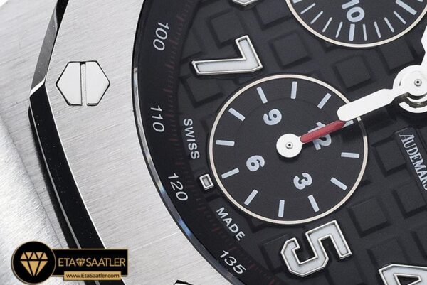 AP0374B – AP Royal Oak Chrono 26470 SSSS Black A3126 – Noob modelleri