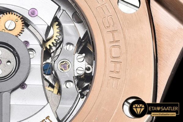 AP0375A – AP Royal Oak Chrono RGRU White JHF A3126 Secs@9 modelleri