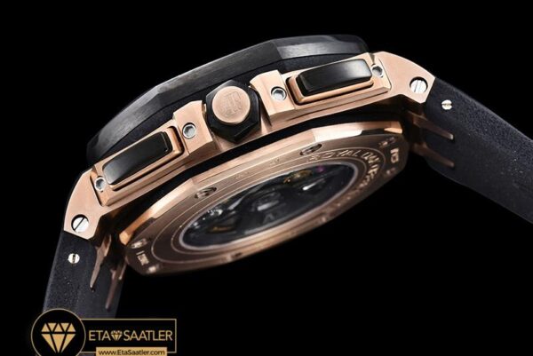 AP0375A – AP Royal Oak Chrono RGRU White JHF A3126 Secs@9 modelleri