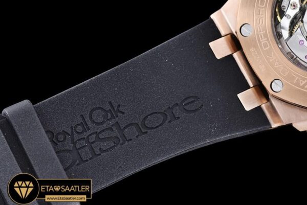 AP0375A – AP Royal Oak Chrono RGRU White JHF A3126 Secs@9 modelleri