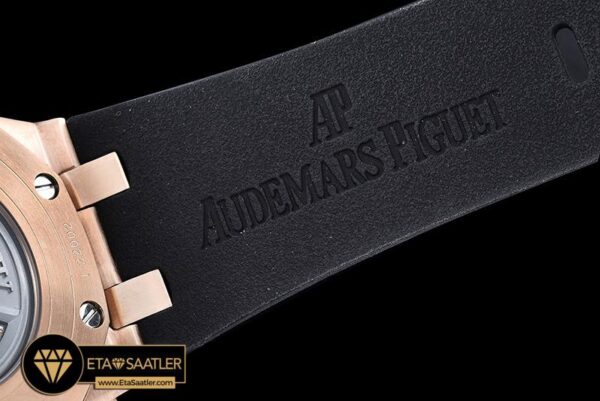 AP0375A – AP Royal Oak Chrono RGRU White JHF A3126 Secs@9 modelleri