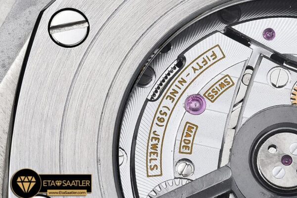 AP0375D – AP Royal Oak Chrono SSRU Black JHF A3126 Secs@9 modelleri