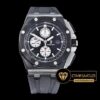 Audemars Piguet Royal Oak Offshore Chronograph Novelty PVD Kaplama Çelik Kasa Siyah Kadran ETA