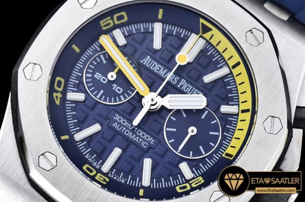 AP0383A – ROO Basel 2016 Diver Chrono SSRU JHF Blue A7750 Mod31 modelleri
