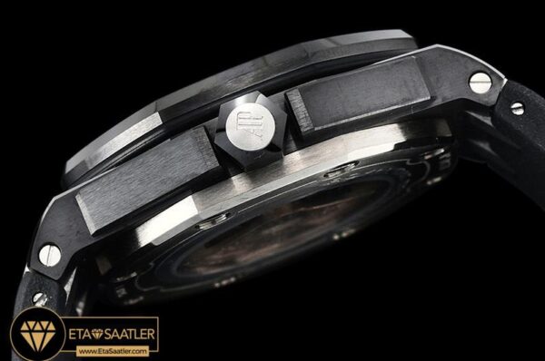 AP0523B -Royal Oak Diver 15707 CERRU Black XF V2 Swiss 2836 Mod modelleri