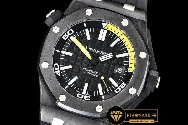 AP0527 – Royal Oak Diver 15706 FCRU Black XF V2 Swiss 2846 Mod modelleri