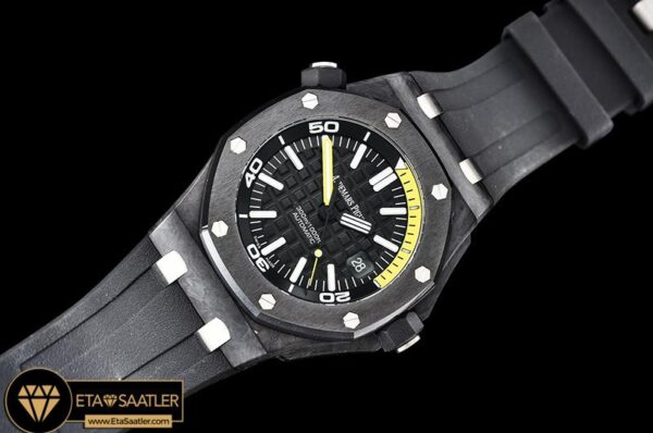 AP0527 – Royal Oak Diver 15706 FCRU Black XF V2 Swiss 2846 Mod modelleri