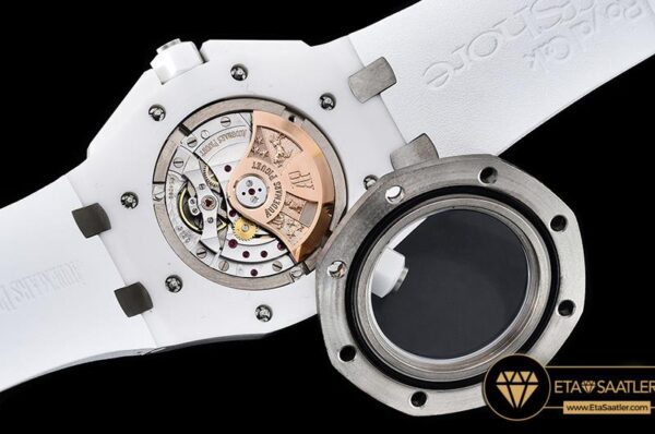 AP0546 – Royal Oak Diver 15707CE CERRU White JF V2 MY9015 Mod modelleri