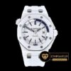 Audemars Piguet Royal Oak Diver 15707CE Seramik Bezel Beyaz Kadran ETA