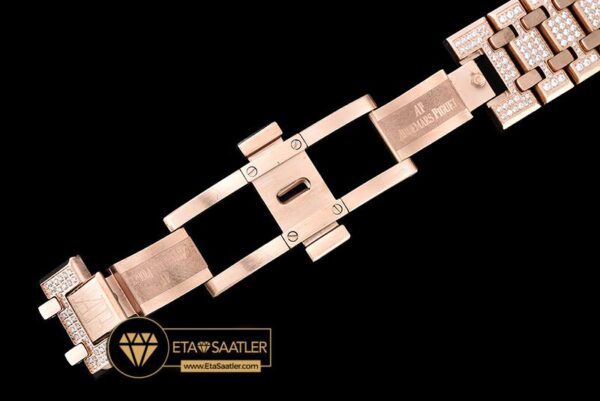 AP0385A – Royal Oak Chronograph 26322O RGRG Diams A7750 modelleri