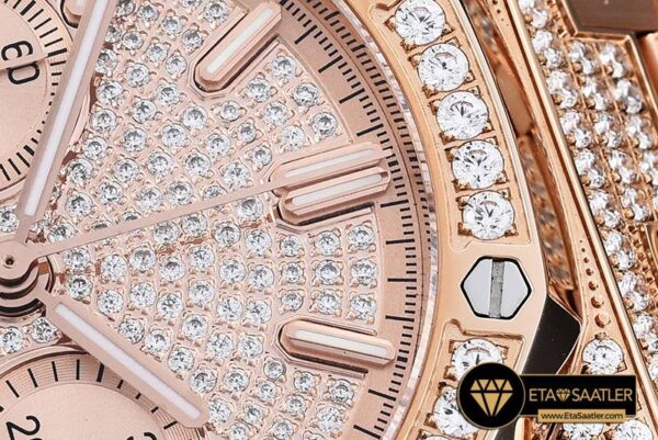 AP0385A – Royal Oak Chronograph 26322O RGRG Diams A7750 modelleri