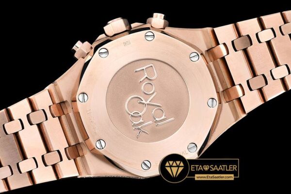AP0385A – Royal Oak Chronograph 26322O RGRG Diams A7750 modelleri