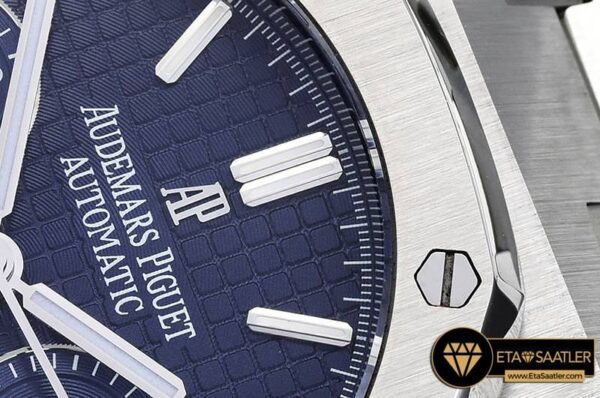 AP0386A – Royal Oak Chronograph 26320ST SSSS Blue JHF A7750 modelleri