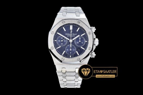AP0386A – Royal Oak Chronograph 26320ST SSSS Blue JHF A7750 modelleri