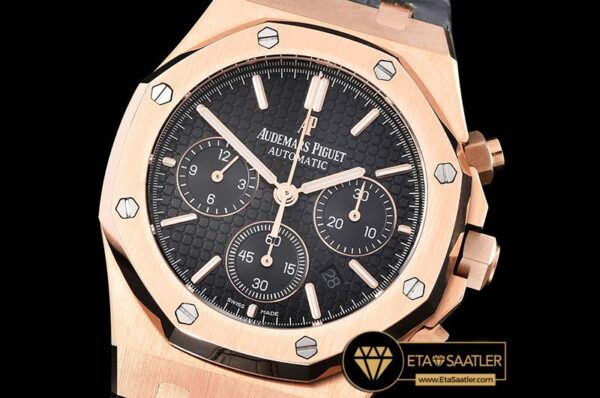 AP0419A – Royal Oak Chronograph 26320ST RGLE Black JHF A7750 modelleri