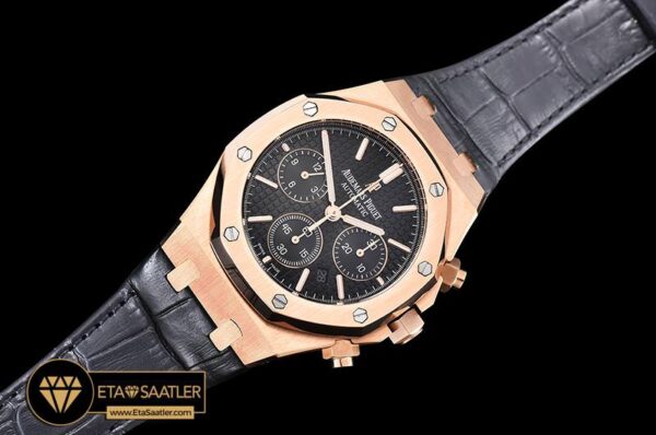 AP0419A – Royal Oak Chronograph 26320ST RGLE Black JHF A7750 modelleri