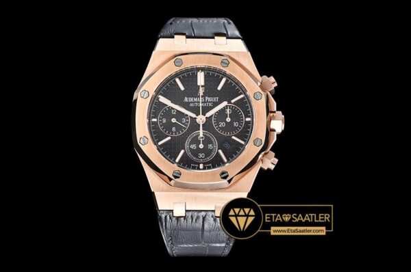 AP0419A – Royal Oak Chronograph 26320ST RGLE Black JHF A7750 modelleri