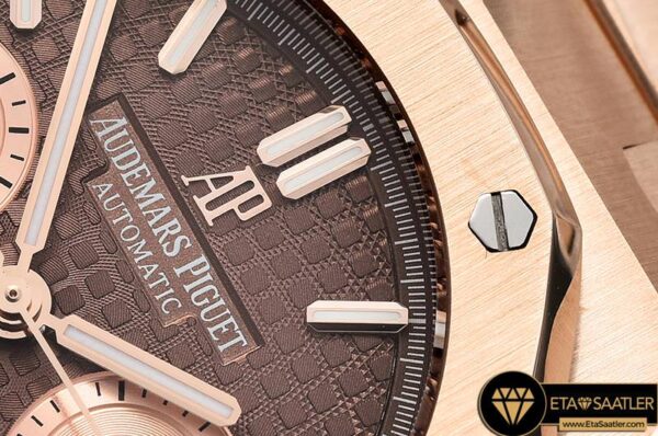 AP0486A – Royal Oak Chronograph 26320ST RGRG Brown JHF A7750 modelleri