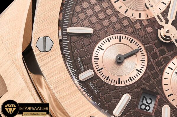 AP0486A – Royal Oak Chronograph 26320ST RGRG Brown JHF A7750 modelleri