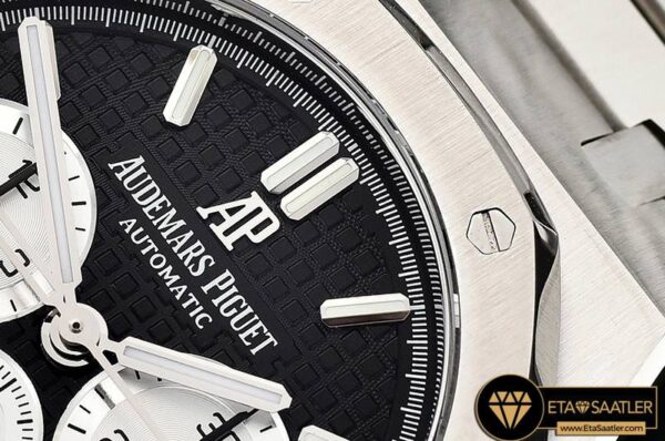 AP0557 – Royal Oak Chronograph 26331ST SSSS BlkWht OMF A7750 modelleri