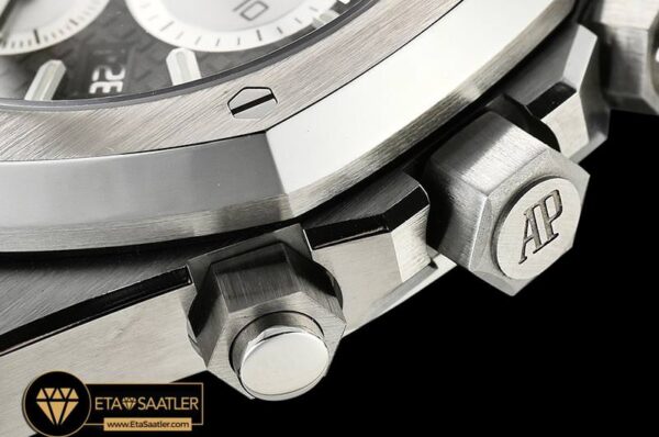 AP0557 – Royal Oak Chronograph 26331ST SSSS BlkWht OMF A7750 modelleri