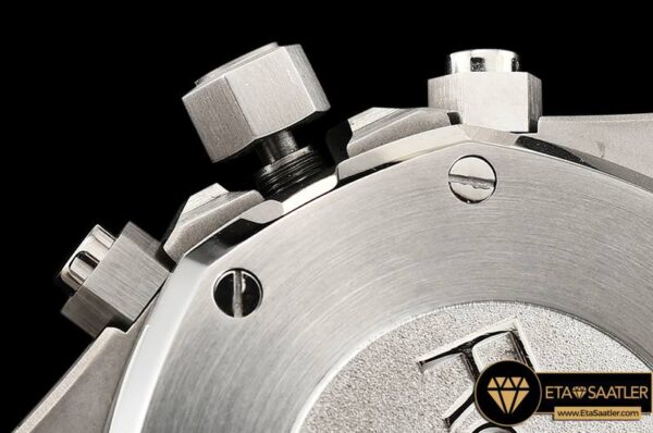 AP0557 – Royal Oak Chronograph 26331ST SSSS BlkWht OMF A7750 modelleri