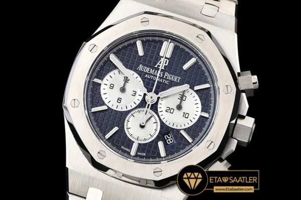 AP0558 – Royal Oak Chronograph 26331ST SSSS BlueWht OMF A7750 modelleri