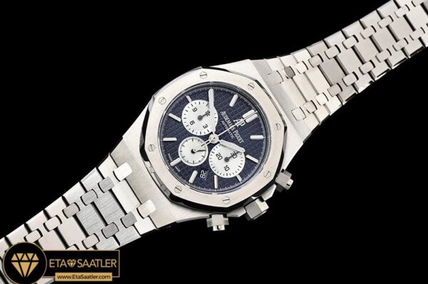 AP0558 – Royal Oak Chronograph 26331ST SSSS BlueWht OMF A7750 modelleri