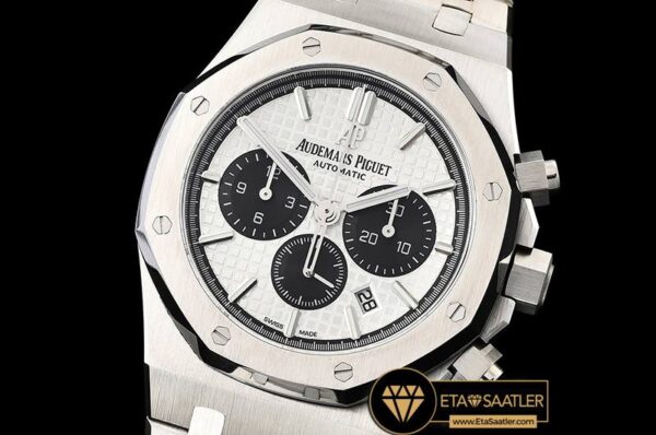 AP0559 – Royal Oak Chronograph 26331ST SSSS WhtBlk OMF A7750 modelleri