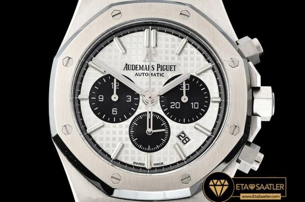 AP0559 – Royal Oak Chronograph 26331ST SSSS WhtBlk OMF A7750 modelleri