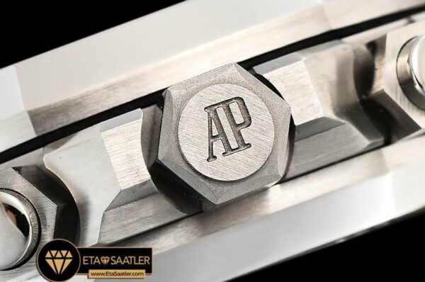 AP0559 – Royal Oak Chronograph 26331ST SSSS WhtBlk OMF A7750 modelleri