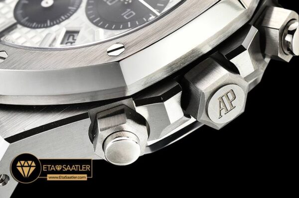 AP0559 – Royal Oak Chronograph 26331ST SSSS WhtBlk OMF A7750 modelleri