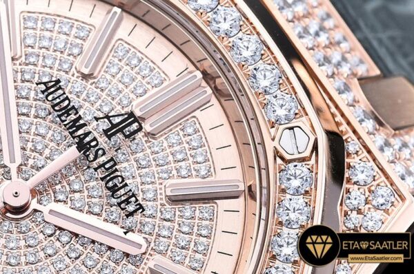 AP0410 – Royal Oak Ref.15450 37mm Diams RGLE Gold JF Mod A3120 modelleri