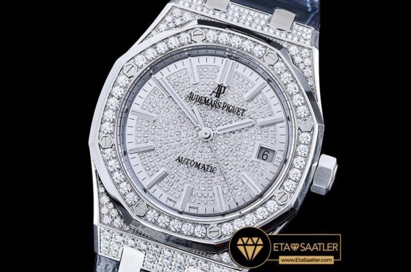 AP0411 – Royal Oak Ref.15450 37mm Diams SSLE White JF Mod A3120 modelleri