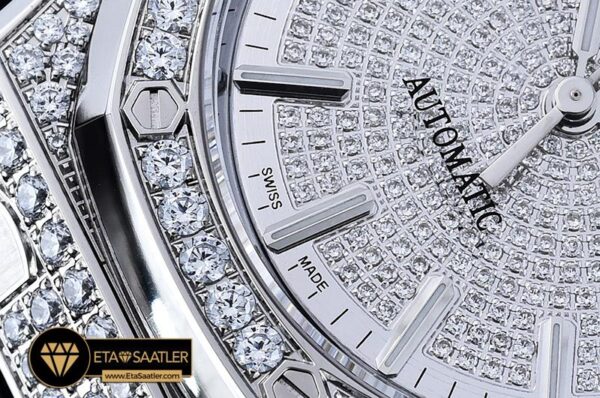 AP0411 – Royal Oak Ref.15450 37mm Diams SSLE White JF Mod A3120 modelleri