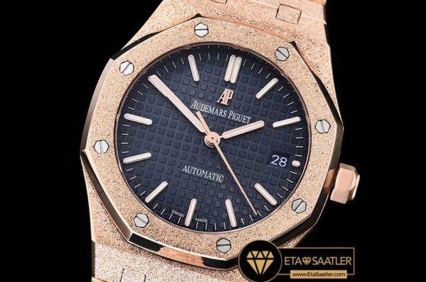 AP0513A – AP Royal Oak 37mm Frosted RGRG Blue JHF MY9015 modelleri