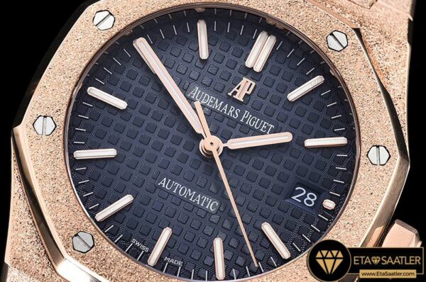 AP0513A – AP Royal Oak 37mm Frosted RGRG Blue JHF MY9015 modelleri