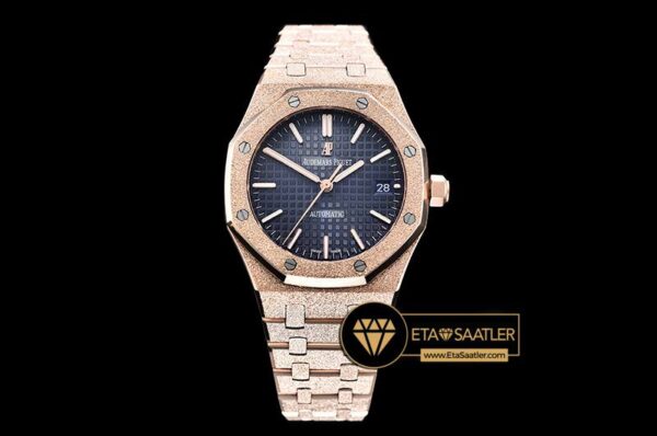 AP0513A – AP Royal Oak 37mm Frosted RGRG Blue JHF MY9015 modelleri
