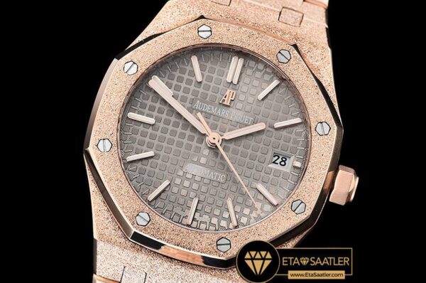 AP0513B – AP Royal Oak 37mm Frosted RGRG Grey JHF MY9015 modelleri