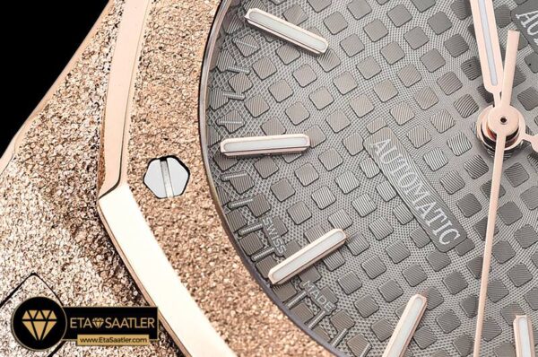 AP0513B – AP Royal Oak 37mm Frosted RGRG Grey JHF MY9015 modelleri