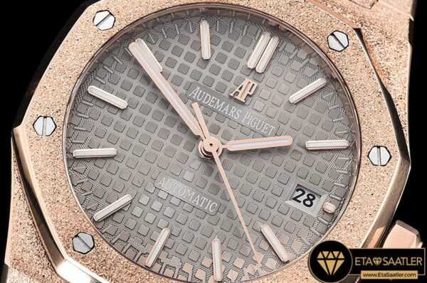 AP0513B – AP Royal Oak 37mm Frosted RGRG Grey JHF MY9015 modelleri