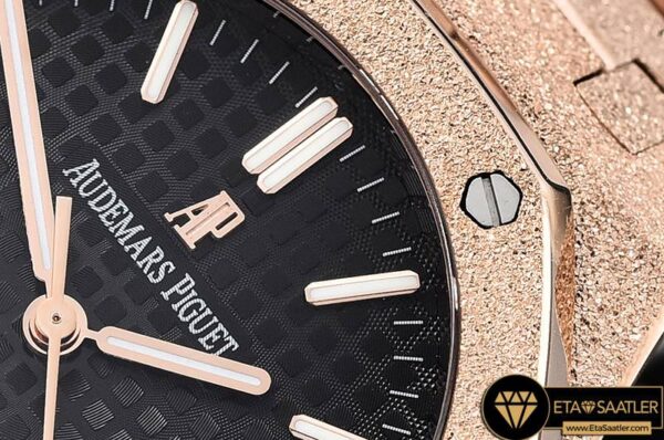 AP0513C – AP Royal Oak 37mm Frosted RGRG Black JHF MY9015 modelleri