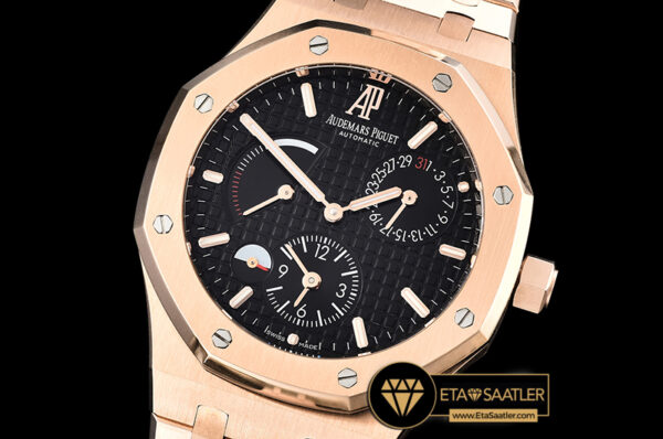 AP0563 – Royal Oak ReserveDuo Time 26120 RGRG Black Asia 23J modelleri