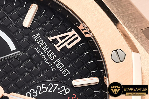 AP0563 – Royal Oak ReserveDuo Time 26120 RGRG Black Asia 23J modelleri