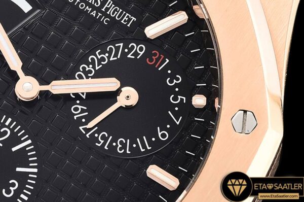 AP0563 – Royal Oak ReserveDuo Time 26120 RGRG Black Asia 23J modelleri