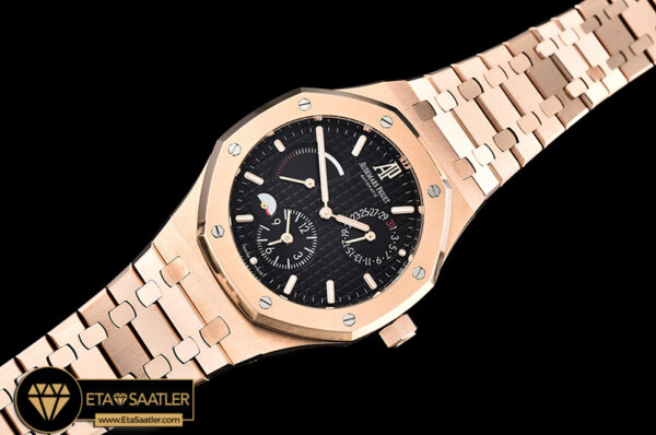 AP0563 – Royal Oak ReserveDuo Time 26120 RGRG Black Asia 23J modelleri