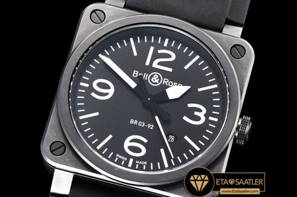 BR108A – Bell Ross BR03-92 CERRU Black Miyota 9015 modelleri