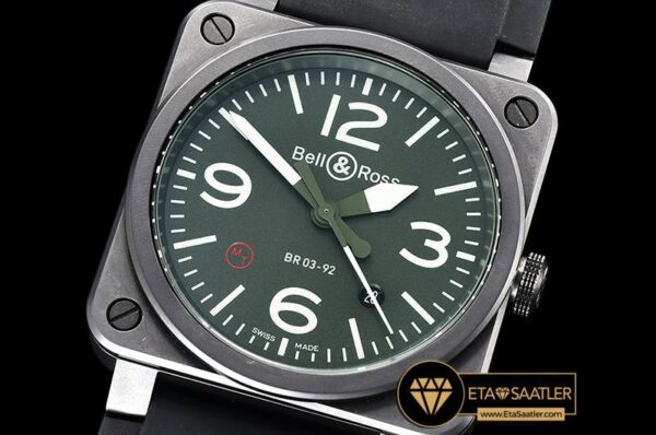 BR108B – Bell Ross BR03-92 CERRU Green Miyota 9015 modelleri